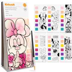 Kidcraft paint with water book cover for mess-free on-the-go art.
