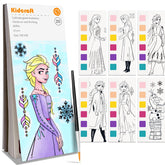 Kidcraft Paint with Water pocket book cover, mess-free coloring on the go.