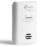 Kidde carbon monoxide detector plug-in with outlet and backup power, showing convenience and reliability