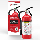 Kidde 2A10BC pressure gauge shows readiness for prompt fire response