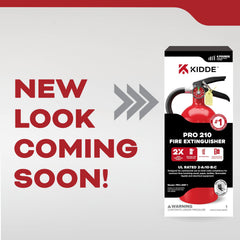All-metal Kidde extinguisher construction for rust and impact resistance