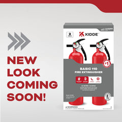 Kidde extinguisher valve assembly close-up highlights durable construction