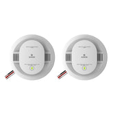 Kidde hardwired 2-pack front view showing dual detection for smoke and CO