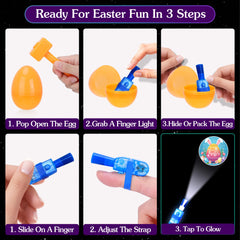 Kiddelo small egg fillers fit standard eggs for compact prizes
