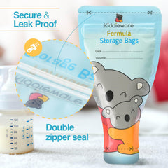 Kiddieware pre-sterilized disposable bags for quick use
