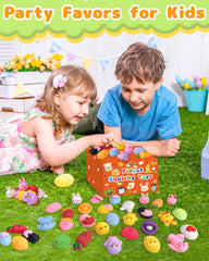 Kidific Easter squishy chicks pack, soft tactile toys for little hands.