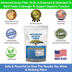 Organic fiber label on Kidney Restore bottle emphasizes purity and quality.