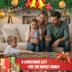 Kids VS Parents competition moment capturing quick rounds energizing family game nights.