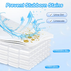 KIISIISO 50 count pack keeps bathroom fresh with long lasting cleaning power