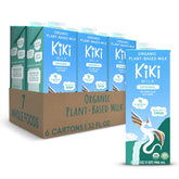 Kiki Milk organic original bottle shows creamy plant-based beverage for dairy-free homes