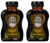Kikkoman Glaze Soy Sweet Sauce bottle for glaze and dipping.