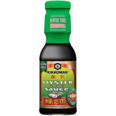 Kikkoman Oyster Sauce 12.6 oz bottle ideal for quick stir-fries.