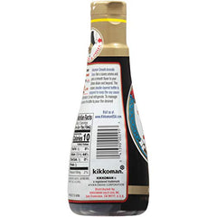 Kikkoman Smooth Aromatic soy sauce for sushi and sashimi dipping