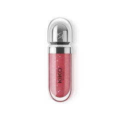Kiko Milano wand applying gloss from center to edges for precise coverage