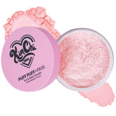 Kimchi Chic Puff Puff Pass powder in tin ready to matte shine