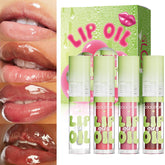 KIMIEYE Set A packaging close-up showing a portable lip oil kit.