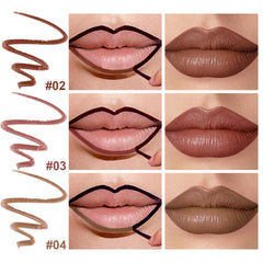 KIMIEYE three-color set with nude to brown shades for daily looks.