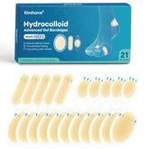 Kimihome Gel Blister Bandages on heel and toe pads provide cushioned protection.