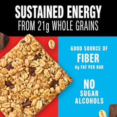 KIND bar unwrapped, ready for a quick on-the-go snack.