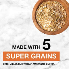 KIND Breakfast Bars feature five super grains for wholesome texture