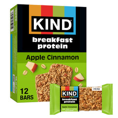 KIND Breakfast Protein Apple Cinnamon bar pack for on-the-go snacking
