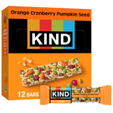 KIND Seeds bar pack shot highlighting gluten-free, high-fiber snacking.