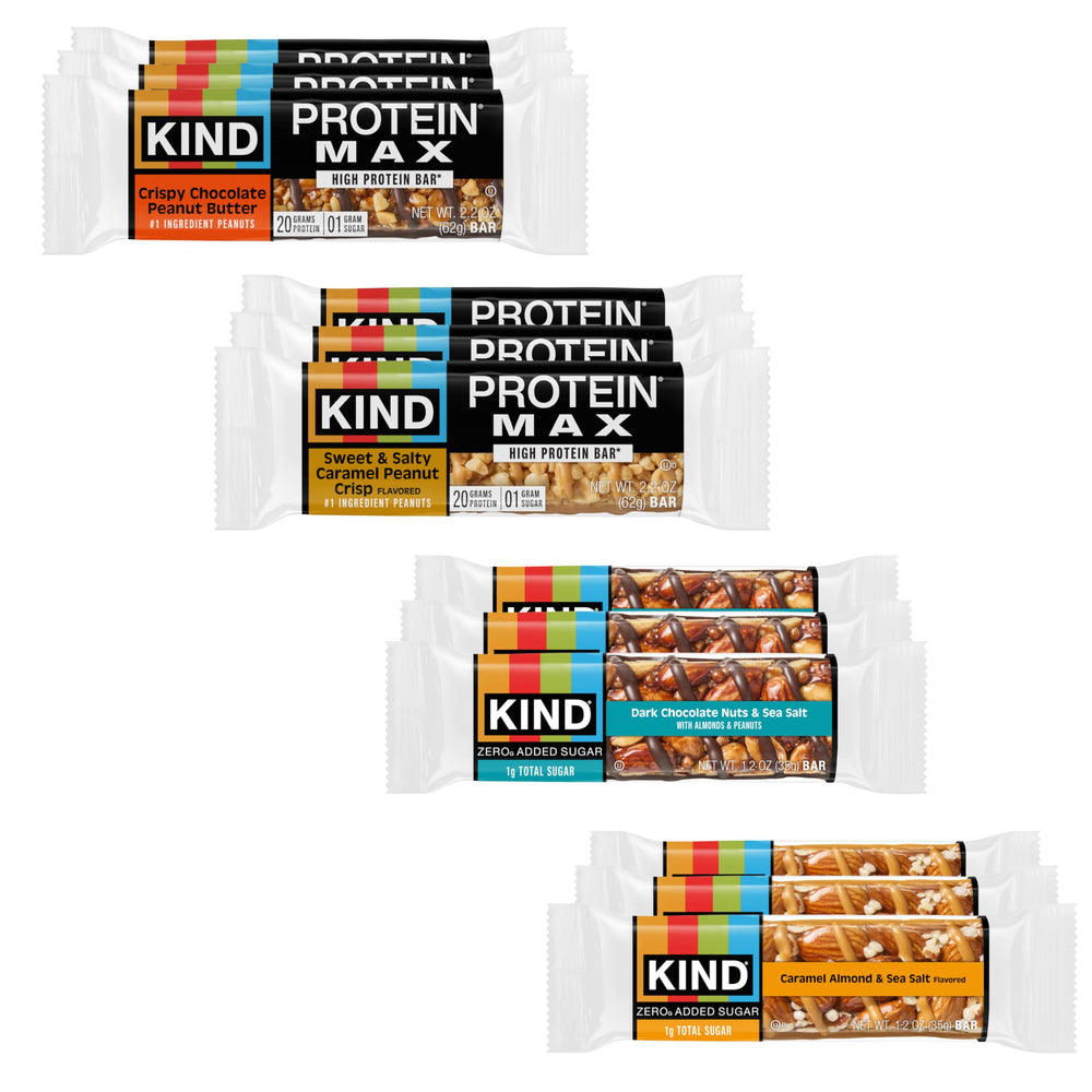 KIND ZEROg Dark Chocolate Nuts and Sea Salt bar displayed for keto friendly snacking.