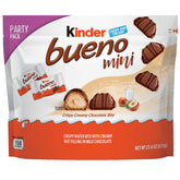Kinder Bueno Mini bites wrapped for easy sharing at parties