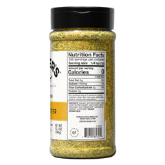 KINDER'S Garlic Butter Seasoning shaker—ideal for quick chicken flavor boosts.