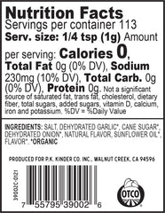 Kinder's Organic Smoky Garlic & Sea Salt on a juicy burger for bold flavor