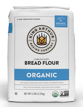 King Arthur Bread Flour bag front with a 5 lb package for reliable loaves