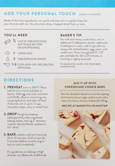 King Arthur gluten-free cookie base brown sugar dough