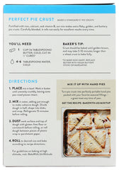 King Arthur pie crust mix ideal base for apple pies and custards
