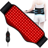 KingPavonini red light therapy belt front view for broad coverage and comfort.