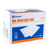 Kingstar sterile nonwoven gauze pad 4x4 close-up showing absorbent texture
