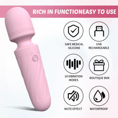 KINGWAND compact massager for travel, ideal for daily massage routines.