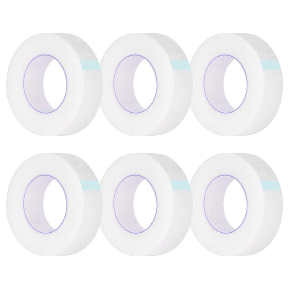 Kirecoo breathable eyelash tape roll transparent 9m for comfortable lash extensions.