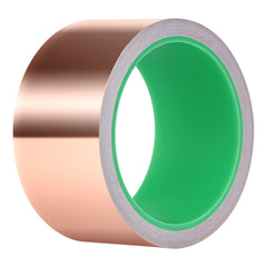 Kirecoo copper tape 2in with conductive adhesive ready for EMI shielding on gadgets.