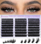 Kiromiro Lash Clusters with Spikes deliver bold manga-style drama for day or night looks.