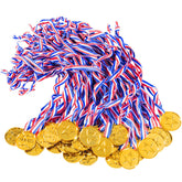 KISEER gold winner medal bulk 40 for awards and celebrations.