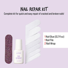 Kiss New York Nail Repair Kit nail file smooths damaged edges