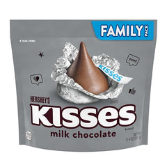 Kisses milk chocolate minis in a bowl for casual snacking.