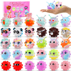 KissFree Animal Pop Balls design with playful 3D animals for party favors and portable fun.