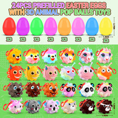 KissFuture Easter eggs as basket stuffer assortment for kids
