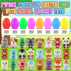 KissFuture Easter egg with penguin squishy ideal classroom prize