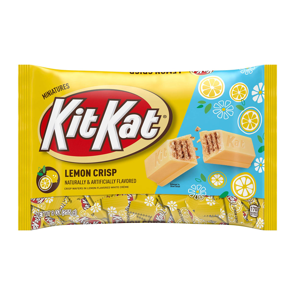 Kit Kat Lemon Creme Wafer Minis in bag for Easter snacking