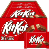 Kit Kat milk chocolate wafer bars pack shot for bulk purchase and sharing