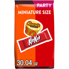 Kit Kat and Reese's party pack front view for gatherings.