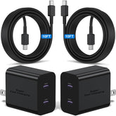 Kitminun 45W dual-port charger delivering fast power for compatible devices.