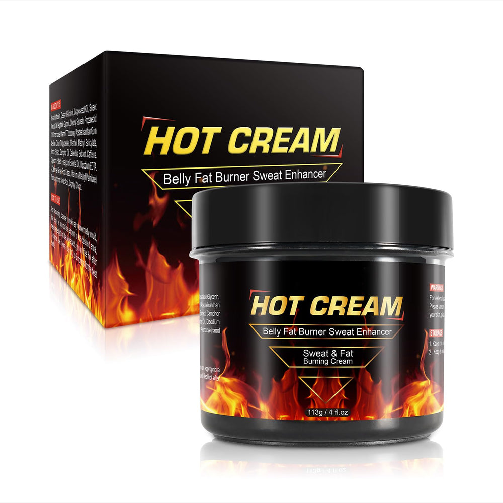 Kitnoblis hot sweat cream belly burn: supports targeted belly routines with warming comfort